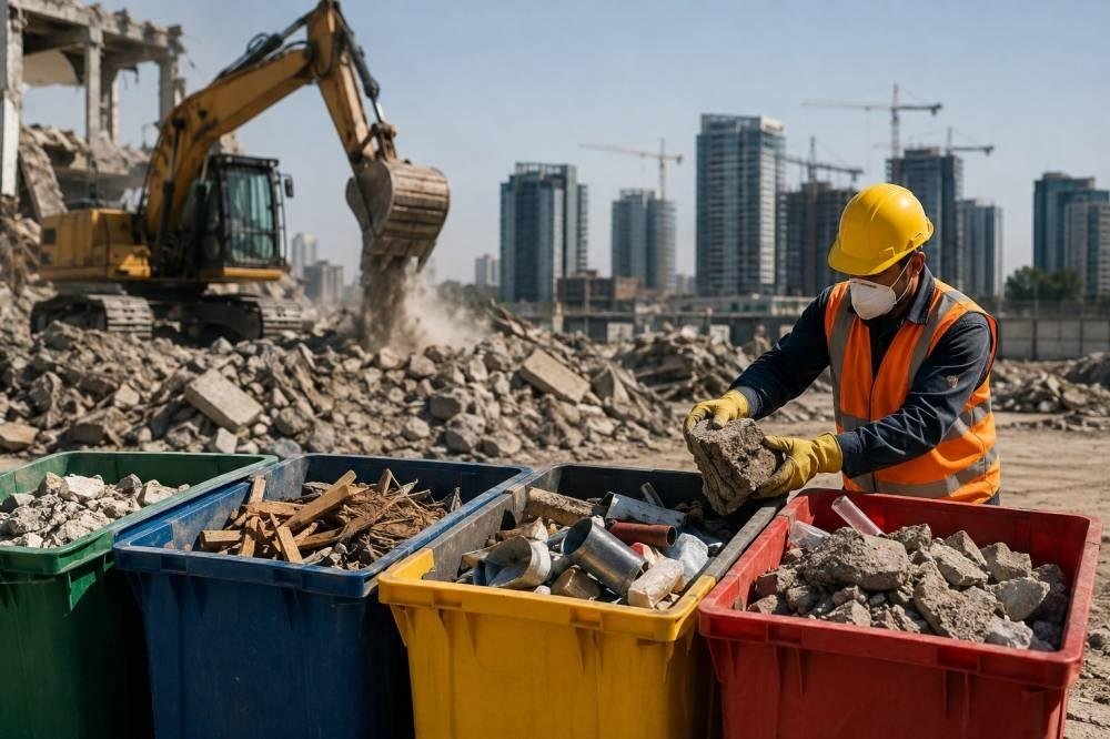 إلزام المقاولين بخطط لنفايات البناء والهدم
