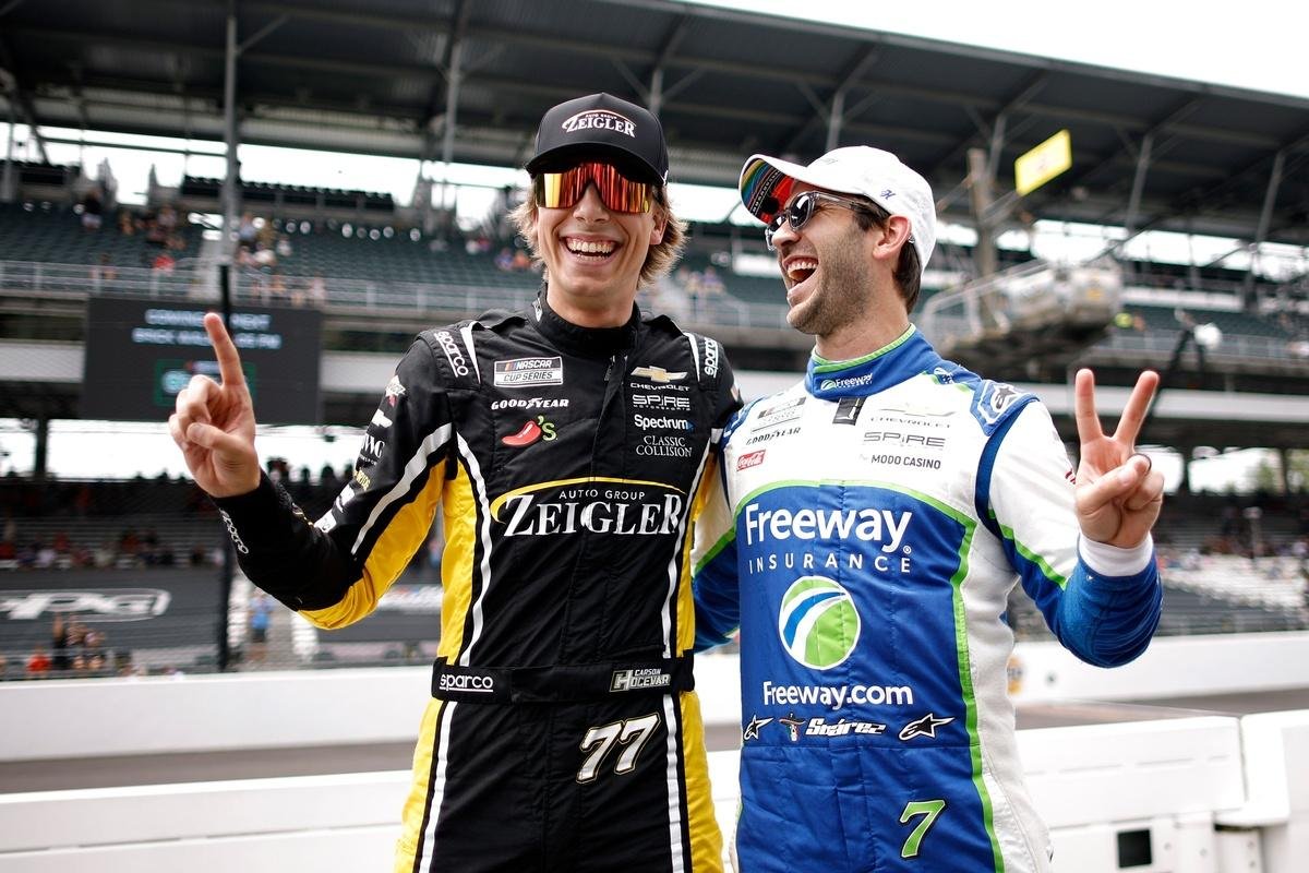 NASCAR Cup Brickyard 400 starting lineup: Carson Hocevar earns pole in Spire 1-2
