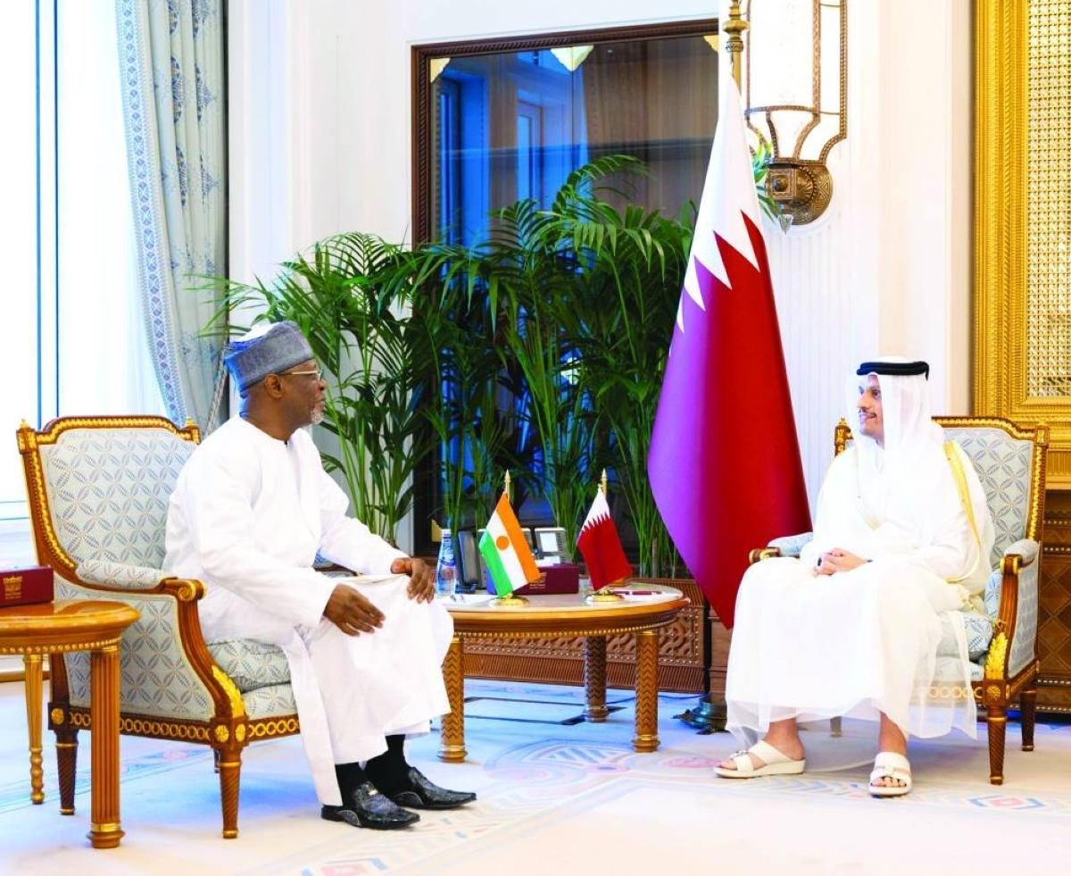 PM receives visiting Niger FM