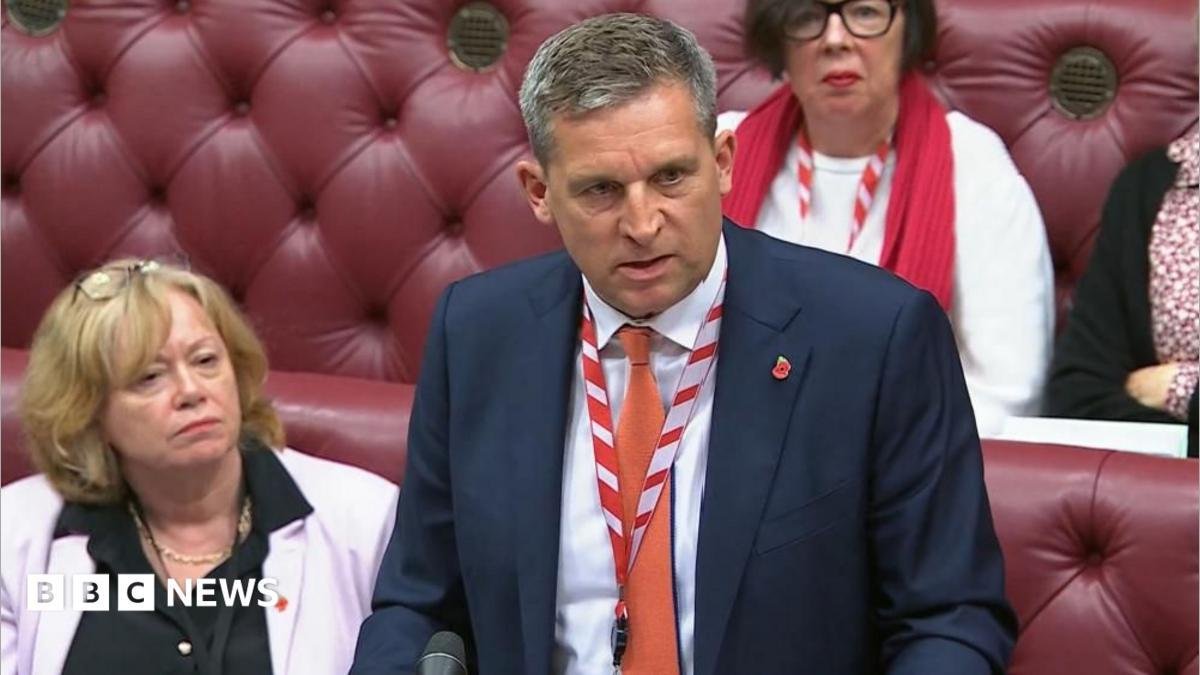 Prisons minister Lord Timpson quits government