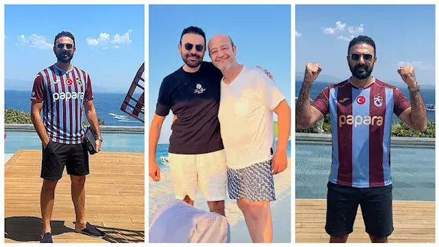 محمد كريم ينشر صورة عمرو أديب في أحدث ظهور من الساحل الشمالي