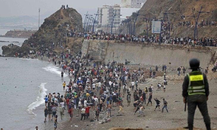 إسبانيا.. ارتفاع وفيات مهاجرين حاولوا العبور من المغرب إلى سبتة إلى 43