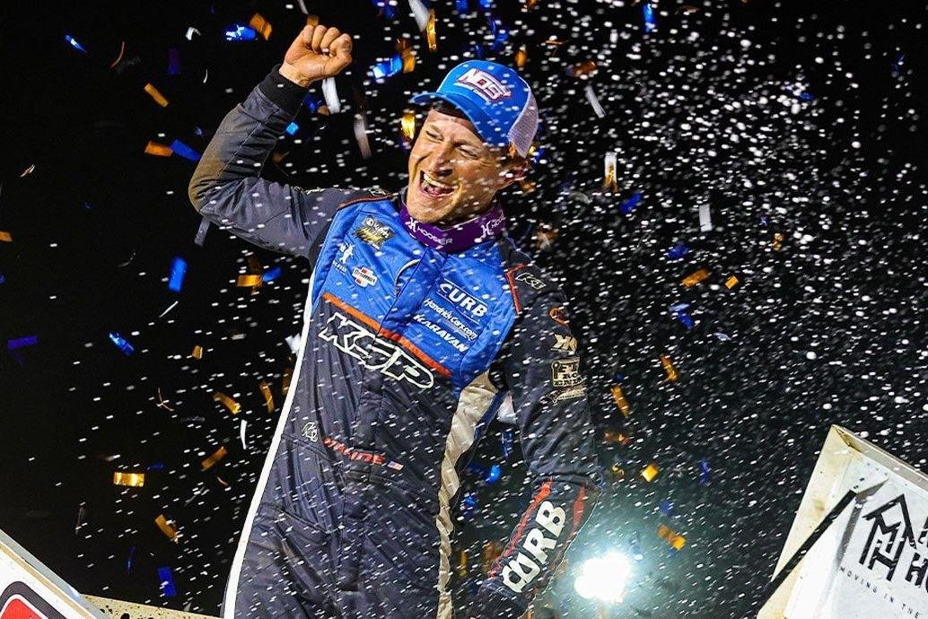 Kasey Kahne is as passionate and competitive as ever at Knoxville Nationals