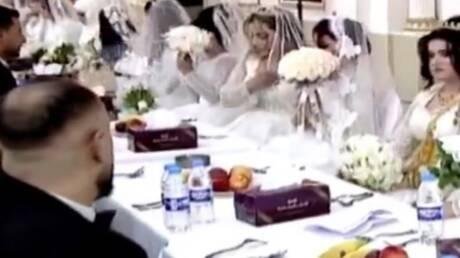 دهوك تحتضن أكبر زفاف جماعي في إقليم كردستان العراق بمشاركة 878 عريسا وعروسا (فيديو)