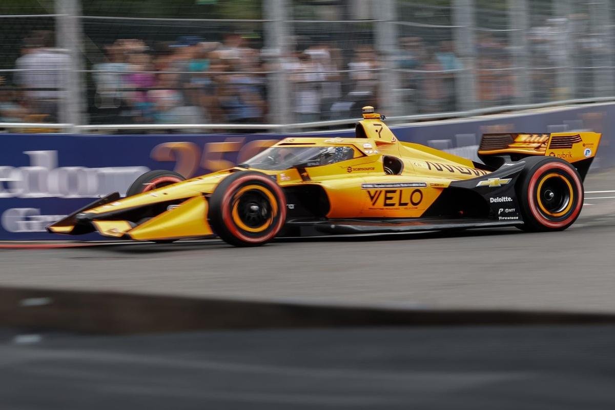 Lundgaard ‘happy to not see Palou win for once’ en route to runner-up in Freedom 250 GP