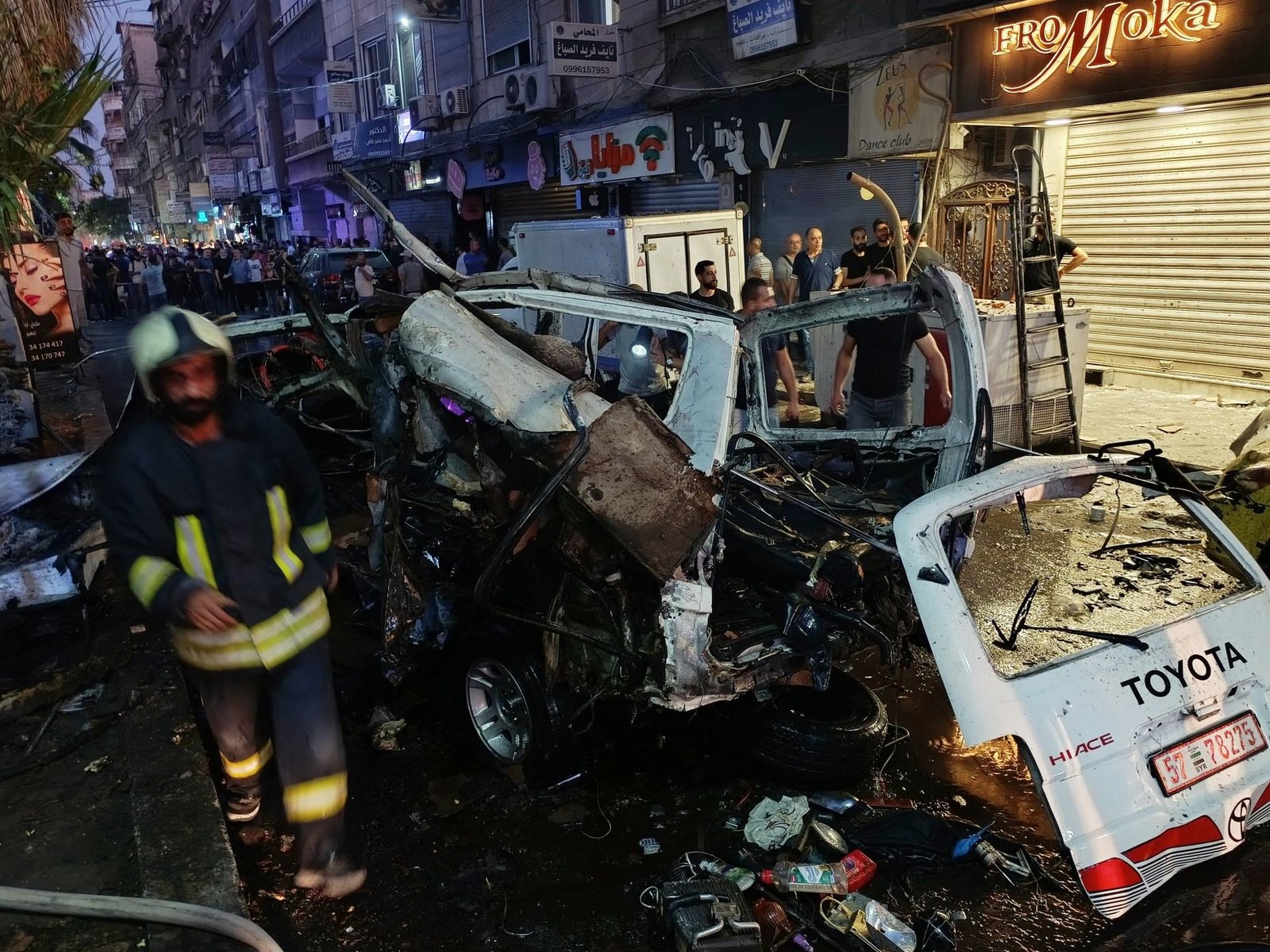 Two killed, several wounded as blast hits vehicle near Syria’s Damascus