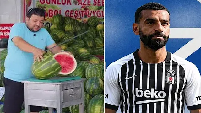 بالفيديو..بائع تركي يتعهد بـ500 كيلو بطيخ حال انتقال صلاح لبشكتاش