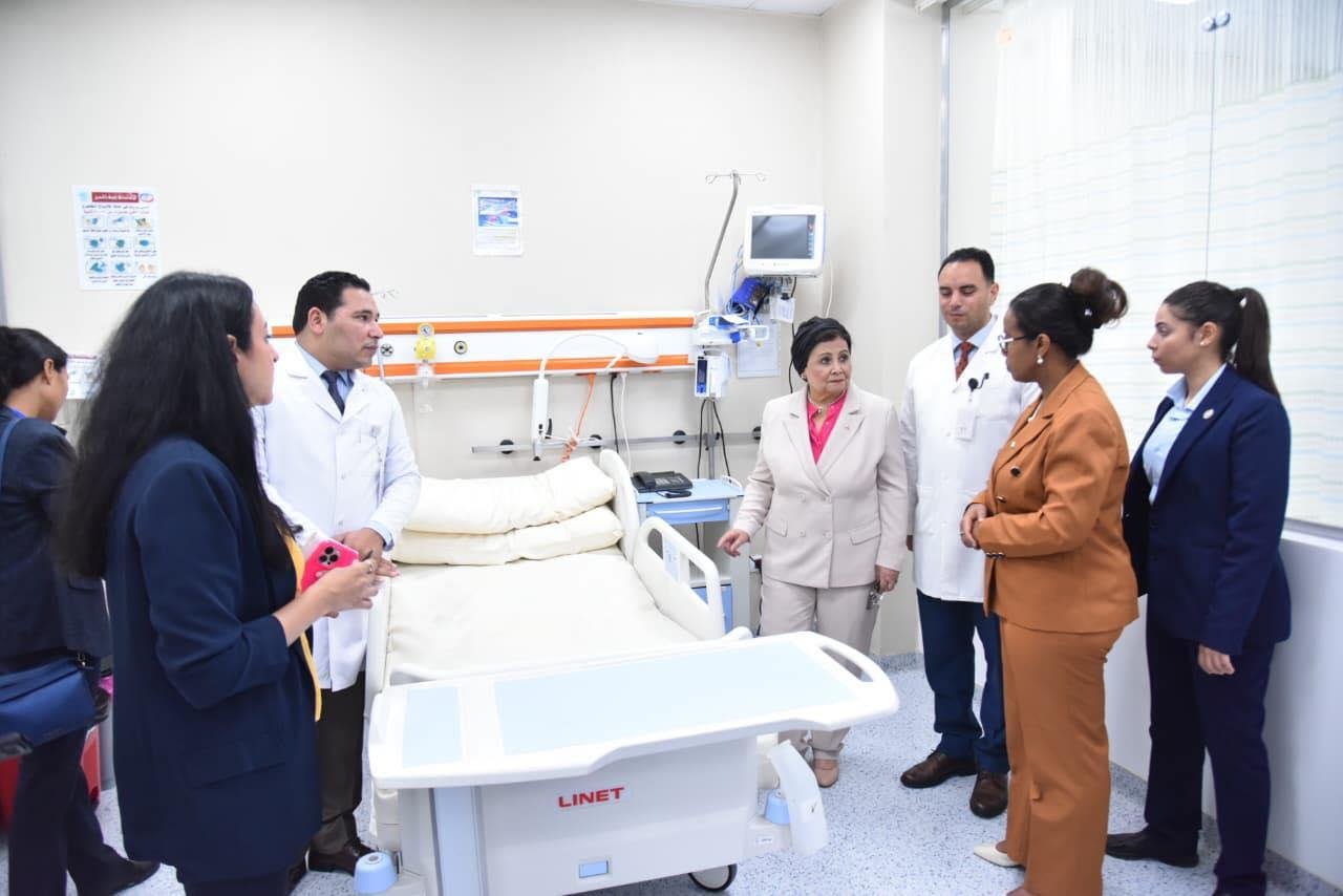 نائب وزير الصحة تستقبل وزيرة الصحة العامة بمدغشقر وتستعرض التجربة المصرية في الرعاية الصحية